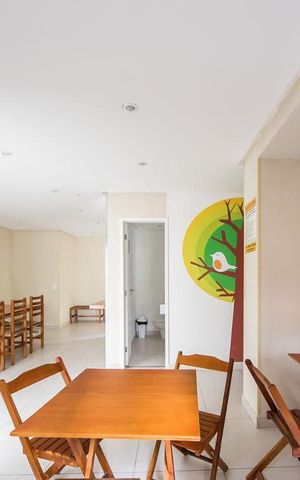 Apartamento para alugar com 48m², 2 quartos e 1 vaga Apartamento para alugar com 48m², 2 quartos e 1 vagaÁrea comum - Salão de festas