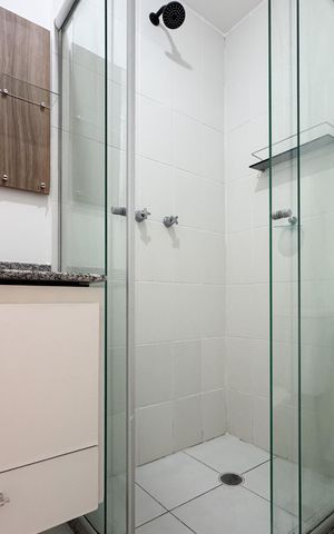 Apartamento para alugar com 48m², 2 quartos e 1 vaga Apartamento para alugar com 48m², 2 quartos e 1 vagaBanheiro Social