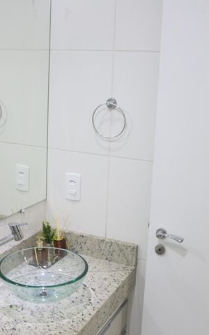 Apartamento à venda com 69m², 2 quartos e 1 vagaBanheiro Social