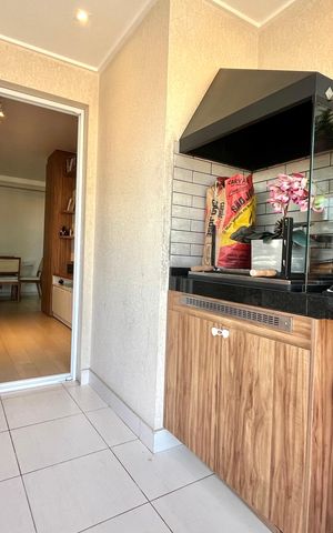 Apartamento à venda com 68m², 2 quartos e 1 vaga Apartamento à venda com 68m², 2 quartos e 1 vagaVaranda