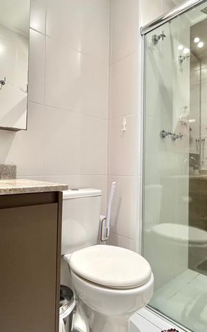 Apartamento à venda com 68m², 2 quartos e 1 vaga Apartamento à venda com 68m², 2 quartos e 1 vagaBanheiro da Suíte