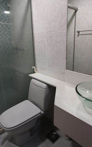 Apartamento à venda com 64m², 2 quartos e 1 vagaBanheiro Social