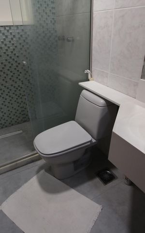 Apartamento à venda com 64m², 2 quartos e 1 vagaBanheiro Social