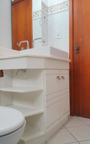 Apartamento à venda com 129m², 2 quartos e 1 vagaBanheiro