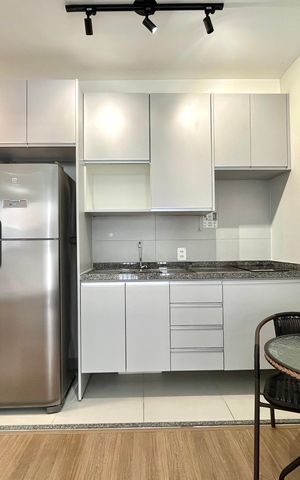 Apartamento para alugar com 29m², 1 quarto e 1 vaga Apartamento para alugar com 29m², 1 quarto e 1 vagaCozinha