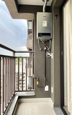 Apartamento para alugar com 29m², 1 quarto e 1 vaga Apartamento para alugar com 29m², 1 quarto e 1 vagaVaranda