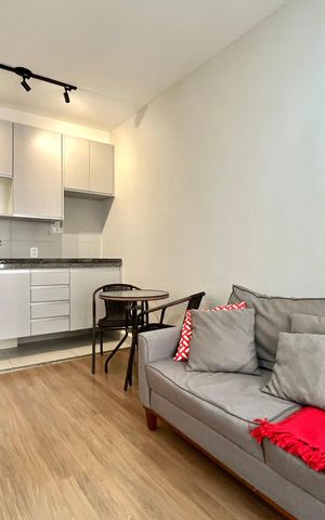 Apartamento para alugar com 29m², 1 quarto e 1 vaga Apartamento para alugar com 29m², 1 quarto e 1 vagaSala