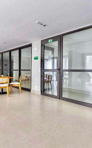 Apartamento para alugar com 29m², 1 quarto e 1 vaga Apartamento para alugar com 29m², 1 quarto e 1 vagaÁrea comum - Salão de festas