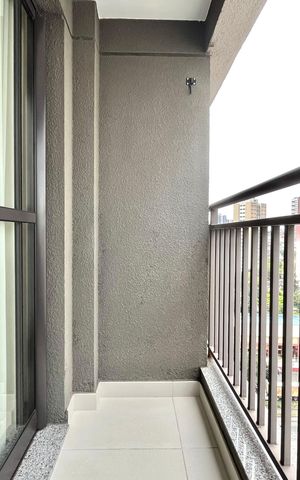 Apartamento para alugar com 29m², 1 quarto e 1 vaga Apartamento para alugar com 29m², 1 quarto e 1 vagaVaranda