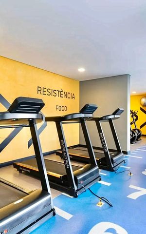 Apartamento para alugar com 29m², 1 quarto e 1 vaga Apartamento para alugar com 29m², 1 quarto e 1 vagaÁrea comum - Academia