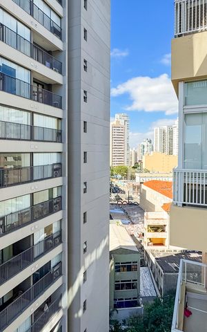 Studio para alugar com 30m², 1 quarto e 1 vaga Studio para alugar com 30m², 1 quarto e 1 vagaVista da Varanda