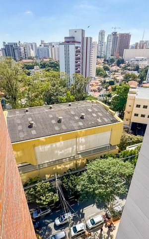 Studio para alugar com 30m², 1 quarto e 1 vaga Studio para alugar com 30m², 1 quarto e 1 vagaVista da Varanda