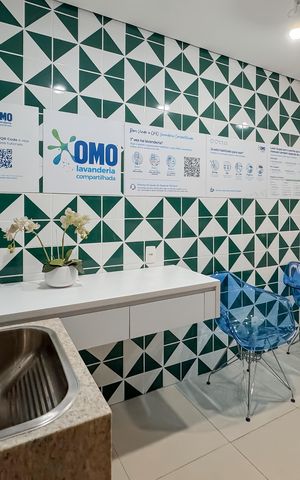 Studio para alugar com 30m², 1 quarto e 1 vaga Studio para alugar com 30m², 1 quarto e 1 vagaLavanderia