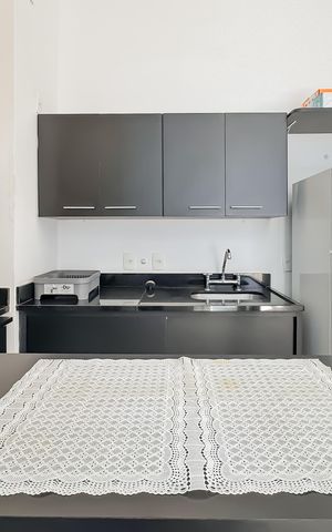 Studio para alugar com 30m², 1 quarto e 1 vaga Studio para alugar com 30m², 1 quarto e 1 vagaCozinha