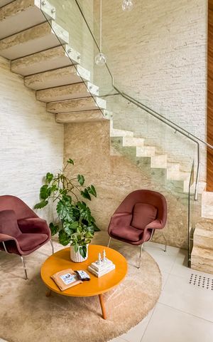 Studio para alugar com 30m², 1 quarto e 1 vaga Studio para alugar com 30m², 1 quarto e 1 vagaHall social