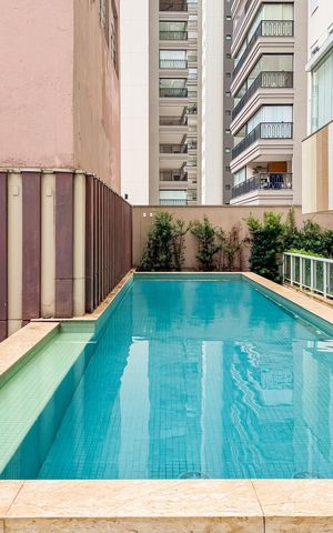 Studio para alugar com 30m², 1 quarto e 1 vaga Studio para alugar com 30m², 1 quarto e 1 vagaPiscina