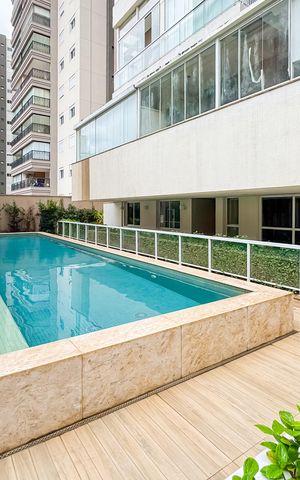 Studio para alugar com 30m², 1 quarto e 1 vaga Studio para alugar com 30m², 1 quarto e 1 vagaPiscina