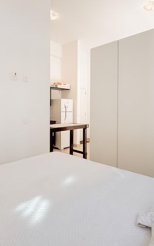 Studio para alugar com 30m², 1 quarto e 1 vaga Studio para alugar com 30m², 1 quarto e 1 vagaQuarto