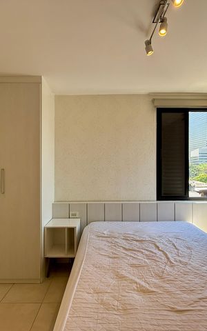 Apartamento à venda com 65m², 1 quarto e 1 vaga Apartamento à venda com 65m², 1 quarto e 1 vagaQuarto