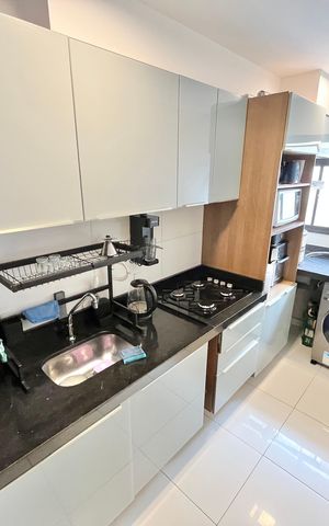 Apartamento à venda com 60m², 1 quarto e sem vaga Apartamento à venda com 60m², 1 quarto e sem vagaCozinha
