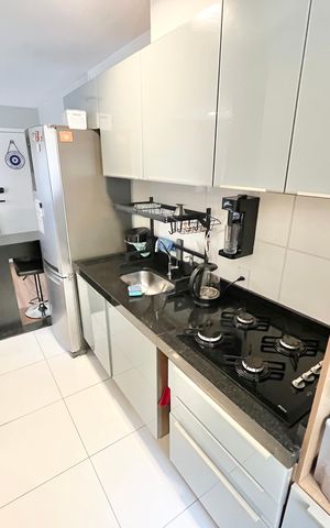 Apartamento à venda com 60m², 1 quarto e sem vaga Apartamento à venda com 60m², 1 quarto e sem vagaCozinha