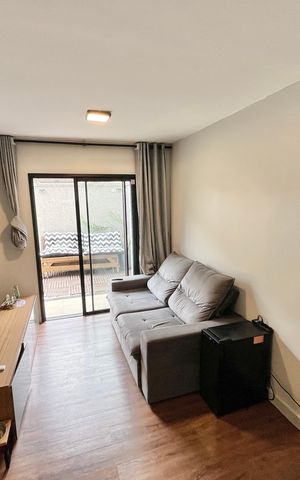 Apartamento à venda com 60m², 1 quarto e sem vaga Apartamento à venda com 60m², 1 quarto e sem vagaSala