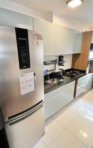 Apartamento à venda com 60m², 1 quarto e sem vaga Apartamento à venda com 60m², 1 quarto e sem vagaCozinha