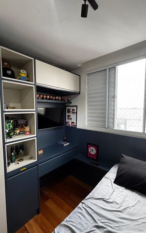 Apartamento à venda com 65m², 3 quartos e 1 vaga Apartamento à venda com 65m², 3 quartos e 1 vagaQuarto 1