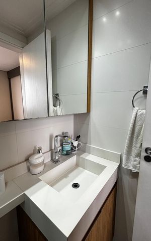 Apartamento à venda com 65m², 3 quartos e 1 vaga Apartamento à venda com 65m², 3 quartos e 1 vagaBanheiro da Suíte