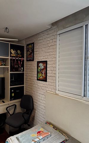 Apartamento à venda com 65m², 3 quartos e 1 vaga Apartamento à venda com 65m², 3 quartos e 1 vagaQuarto 2