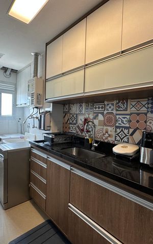 Apartamento à venda com 70m², 2 quartos e 1 vaga Apartamento à venda com 70m², 2 quartos e 1 vagaCozinha