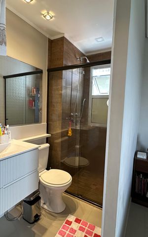 Apartamento à venda com 70m², 2 quartos e 1 vaga Apartamento à venda com 70m², 2 quartos e 1 vagaBanheiro da Suíte