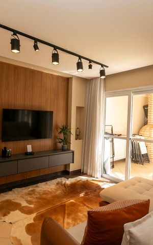 Casa de condomínio à venda com 190m², 3 quartos e 4 vagasSala