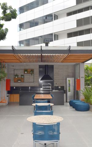 Studio à venda com 30m², 1 quarto e 1 vagaÁrea comum - Churrasqueira