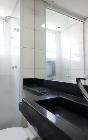 Apartamento à venda com 45m², 2 quartos e 1 vagaBanheiro