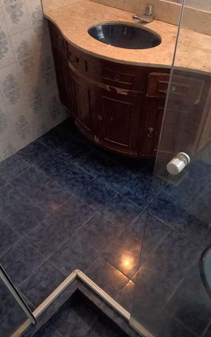 Apartamento para alugar com 135m², 3 quartos e 1 vagaBanheiro da suíte