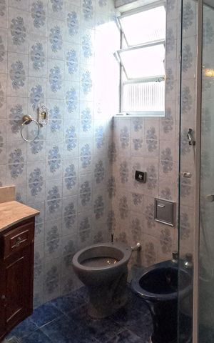 Apartamento para alugar com 135m², 3 quartos e 1 vagaBanheiro da suíte