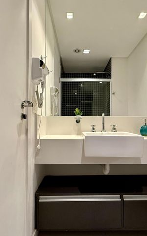 Apartamento à venda com 69m², 1 quarto e 1 vagaBanheiro Suíte
