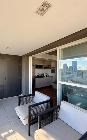 Apartamento à venda com 69m², 1 quarto e 1 vagaSacada