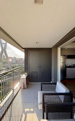 Apartamento à venda com 69m², 1 quarto e 1 vagaSacada