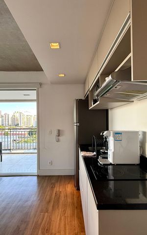 Apartamento à venda com 69m², 1 quarto e 1 vagaCozinha
