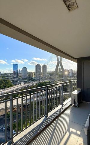 Apartamento à venda com 69m², 1 quarto e 1 vagaSacada