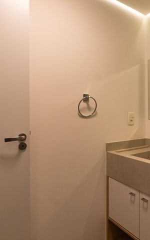 Apartamento à venda com 52m², 1 quarto e 1 vaga Apartamento à venda com 52m², 1 quarto e 1 vagaBanheiro da Suíte