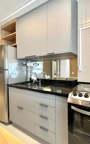 Apartamento para alugar com 50m², 1 quarto e 1 vaga Apartamento para alugar com 50m², 1 quarto e 1 vagaCozinha