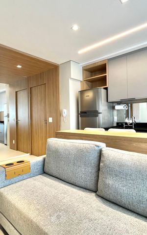 Apartamento para alugar com 50m², 1 quarto e 1 vaga Apartamento para alugar com 50m², 1 quarto e 1 vagaSala