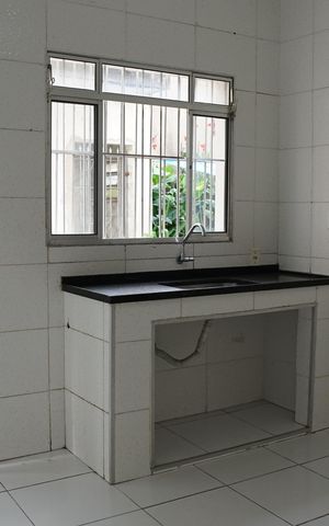 Casa para alugar com 70m², 2 quartos e 1 vagaSala/Cozinha