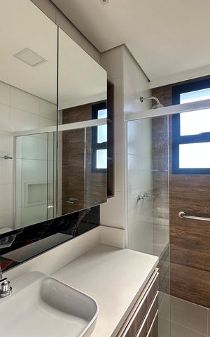 Apartamento à venda com 112m², 3 quartos e 2 vagasBanheiro da Suíte 1