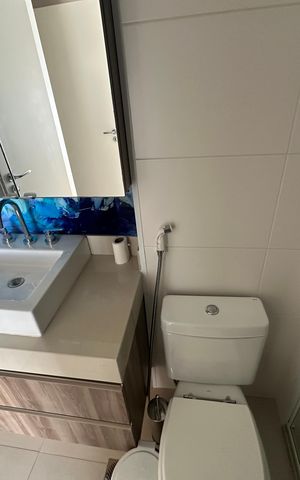 Apartamento à venda com 112m², 3 quartos e 2 vagasBanheiro da Suíte 2