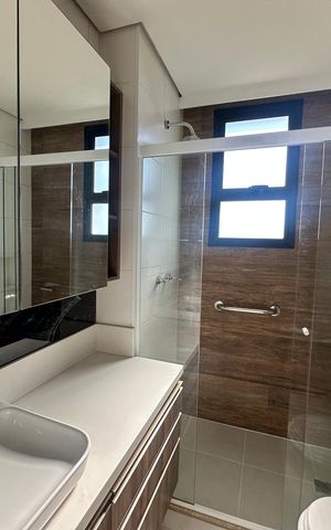 Apartamento à venda com 112m², 3 quartos e 2 vagasBanheiro da Suíte 1