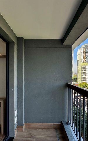 Apartamento à venda com 29m², 1 quarto e sem vaga Apartamento à venda com 29m², 1 quarto e sem vagaSacada
